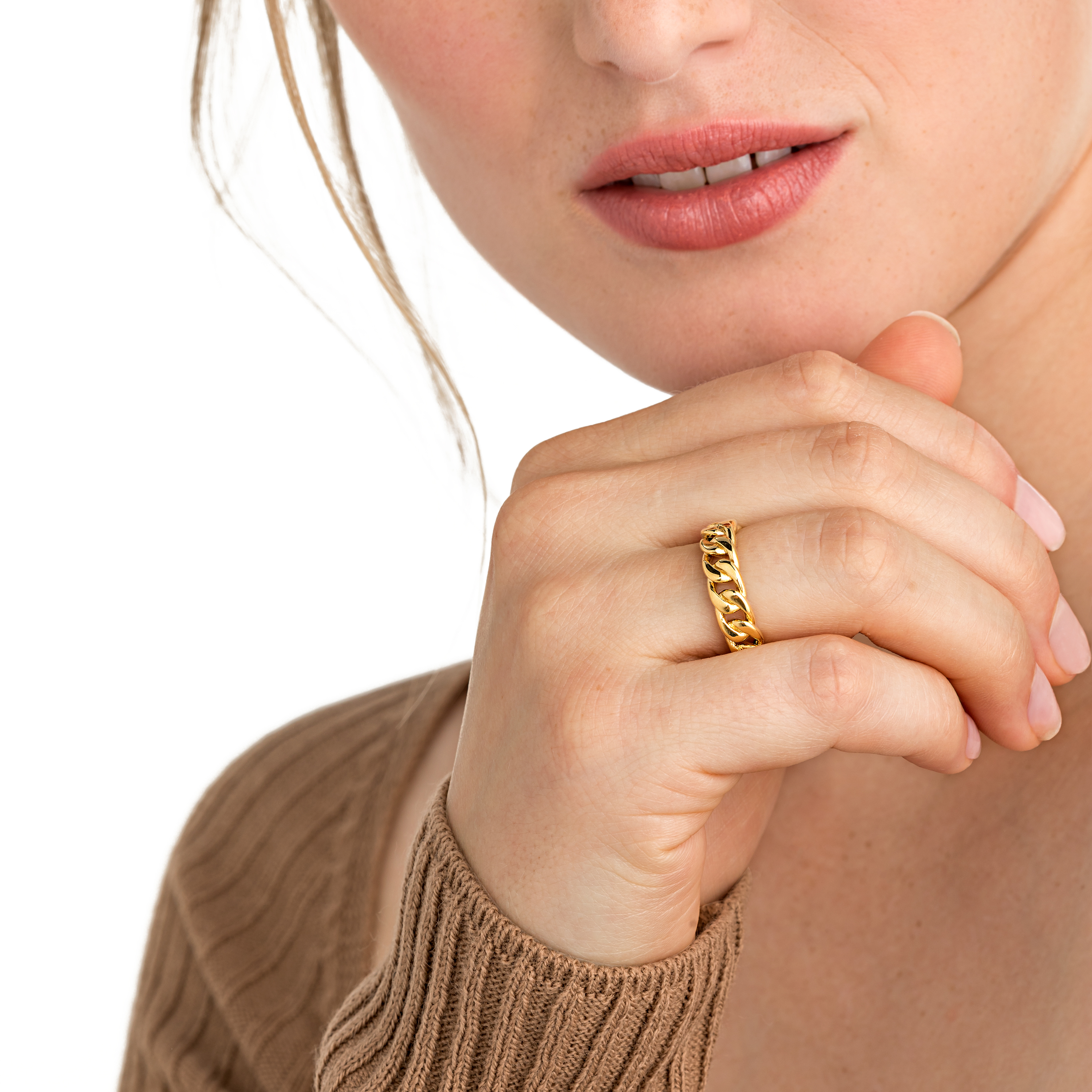 LINK RING GOLD