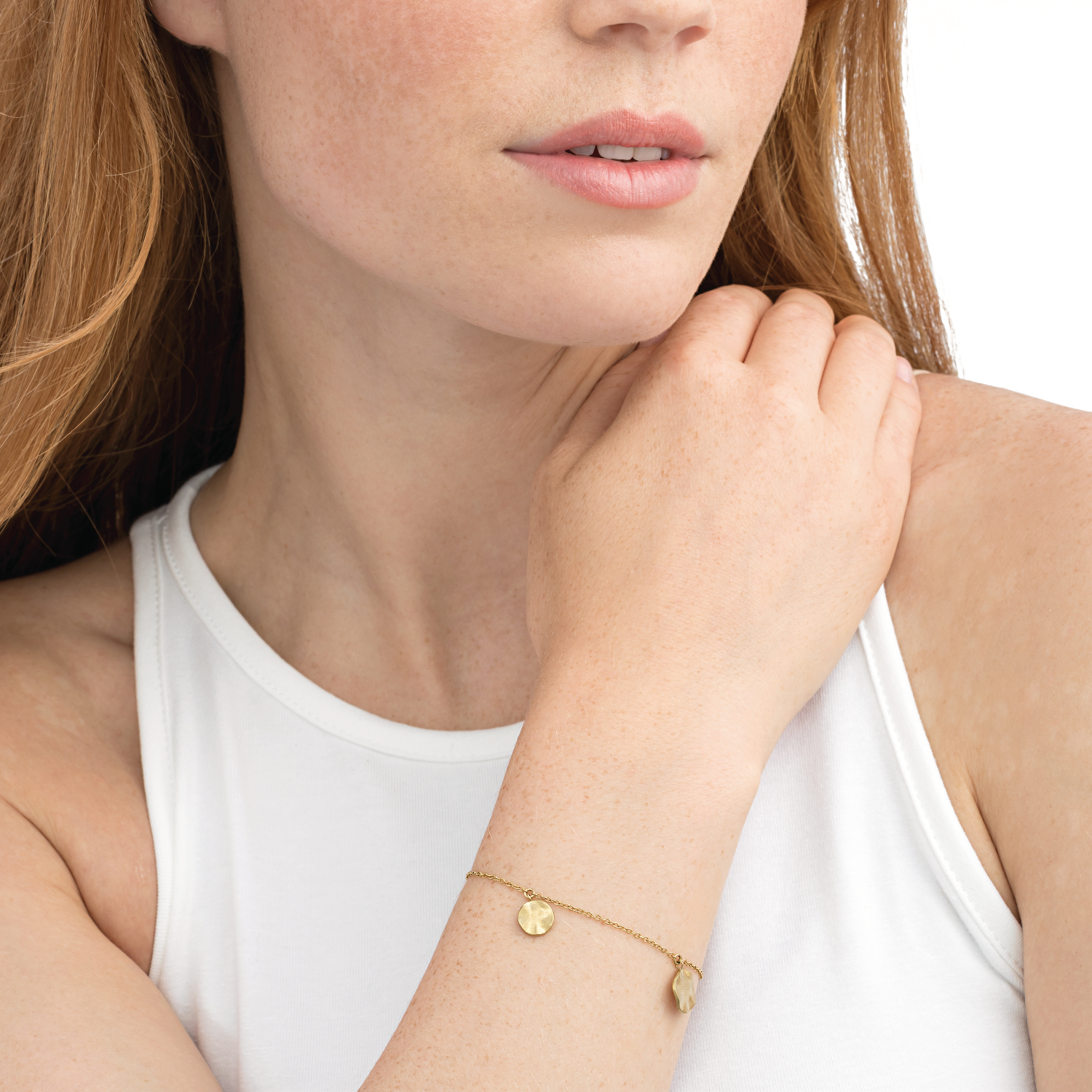 STRUCTURE ARMBAND GOLD